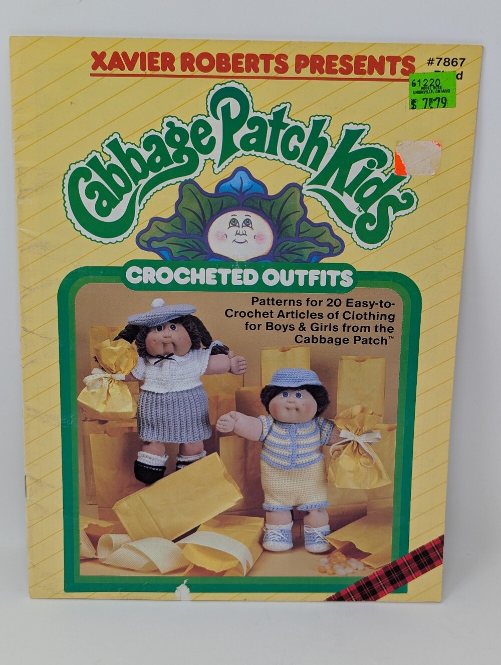 Cabbage Patch Kid Doll Clothes Crochet Outfits Pattern Book